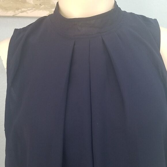 Blue chiffon top  - Picture 2 of 10